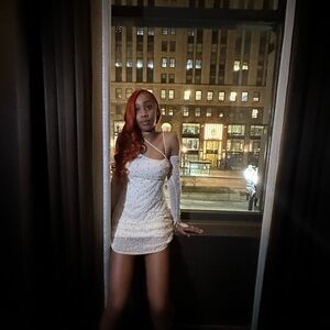 OH POLLY WHITE MINI DRESS ONLY WORN ONCE